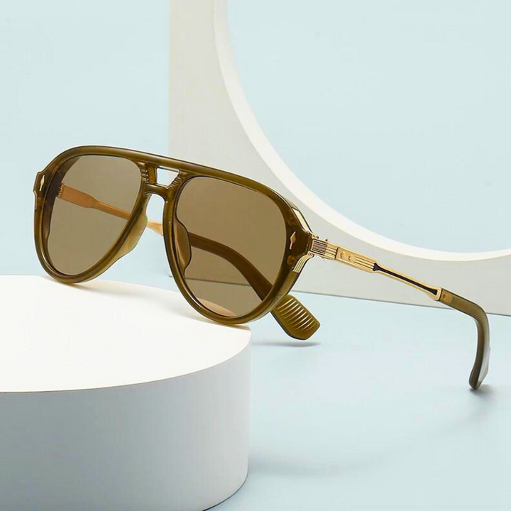 Noir Aviator Sunglasses