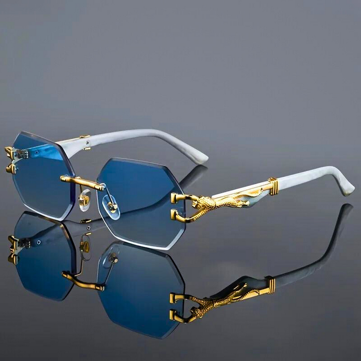 Paolo Leopard Sunglasses