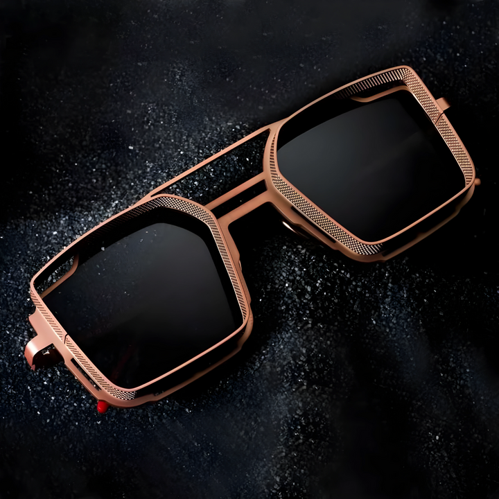 OptiLuxe™ Retro Steampunk Sunglasses