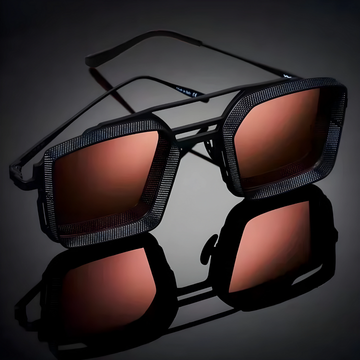 OptiLuxe™ Retro Steampunk Sunglasses